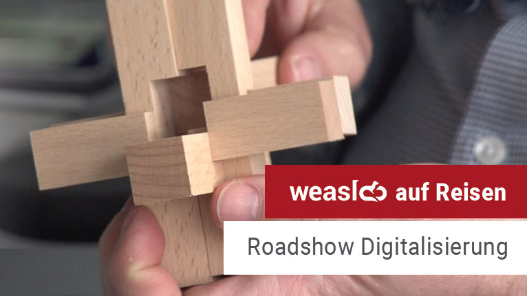 weasl auf der Roadshow Digitalisierung