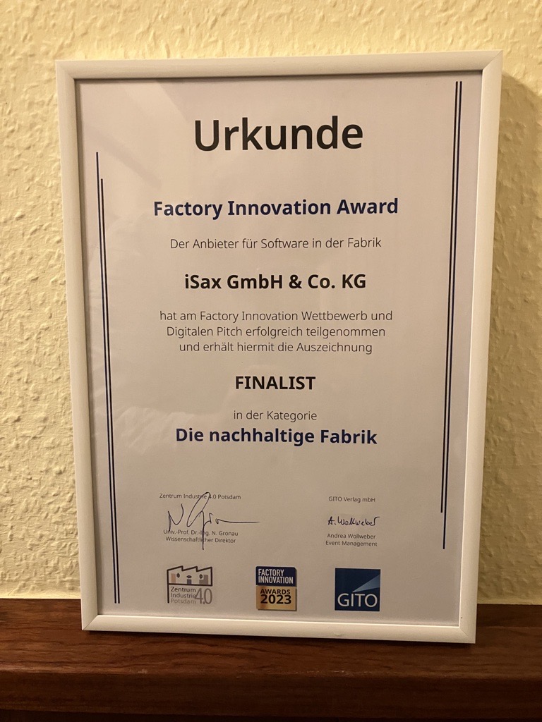 Factory Innovation Award 2023