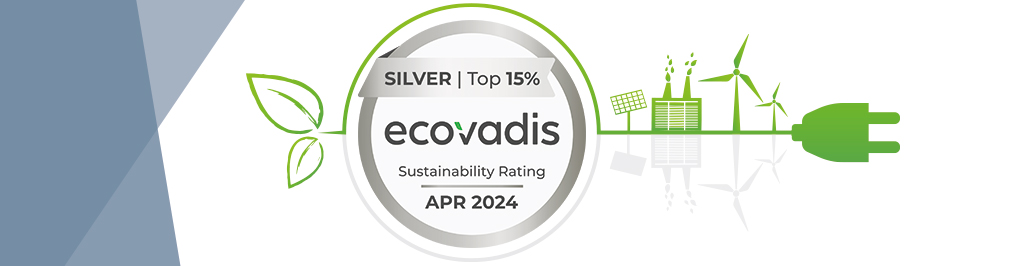 Silver status at EcoVadis 2024