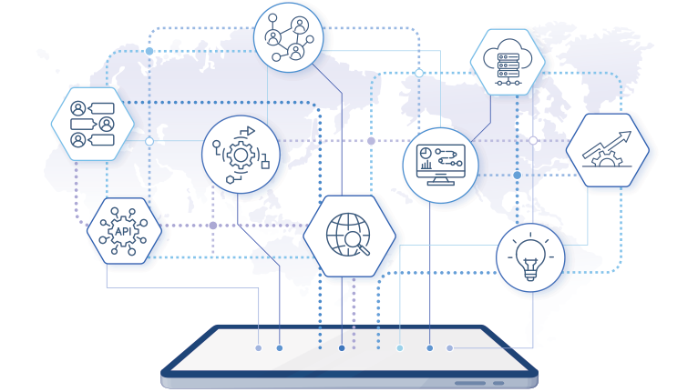 Possible components of a connected worker platform