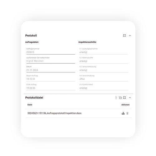 Transparenz und Rückverfolgbarkeit