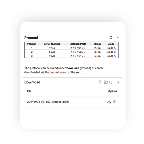 Automatic backup and logging of data