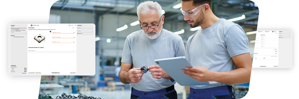 Qualitätssicherungssoftware weasl - Werkerassistenz & Qualitätskontrolle in einem System