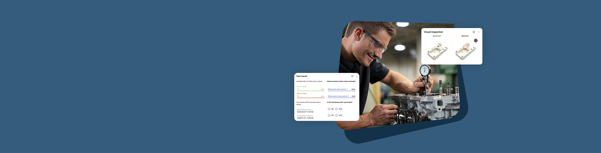 weasl for quality assurance: software makes production easier